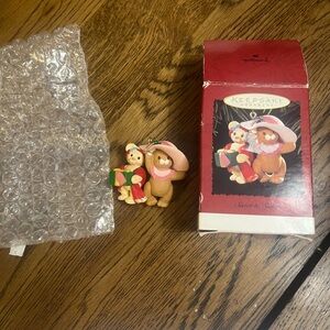 Hallmark Ornament Keepsake Sister To Sister 1996 Bears